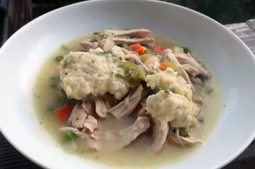 Instant Pot Chicken and Dumplings